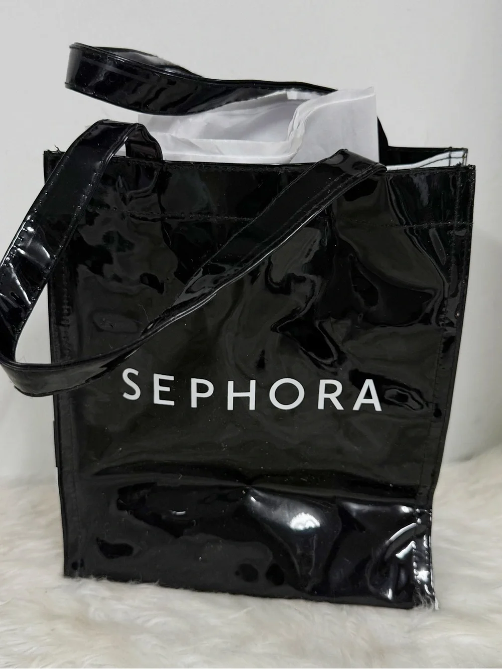 Sephora Black Reusable Tote Bag Mini Lunch Bag Back to School